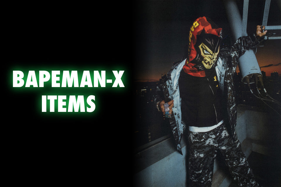BAPEMAN-X 新シリーズ登場 | bape.com