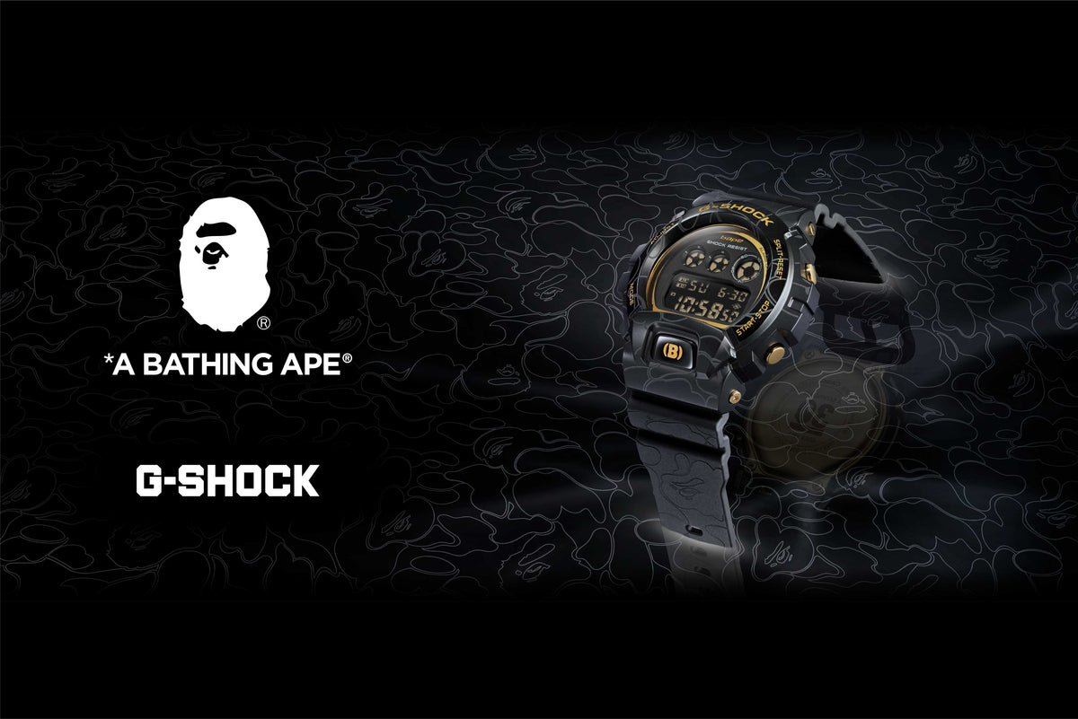 正規店購入品になりますA BATHING APE X G-SHOCK GM-6900