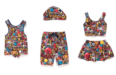 BAPE KIDS SWIM WEAR bape