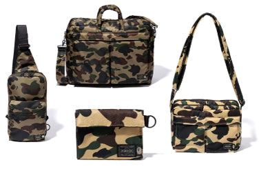 14,700円A BATHING APE X PORTER BAG