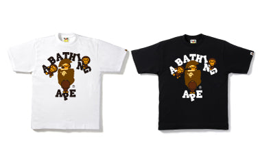 COLLEGE MILO TEE | bape.com