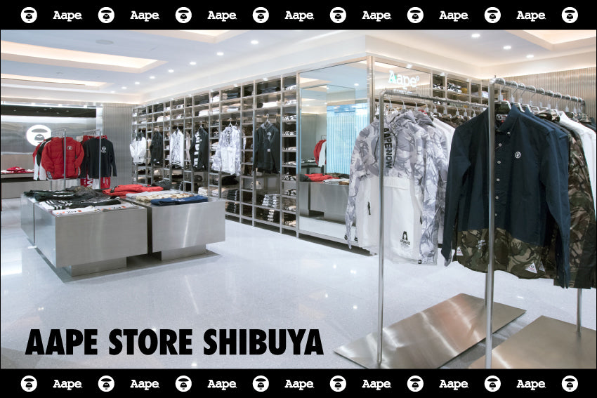 AAPE STORE SHIBUYA NEW OPEN | bape.com