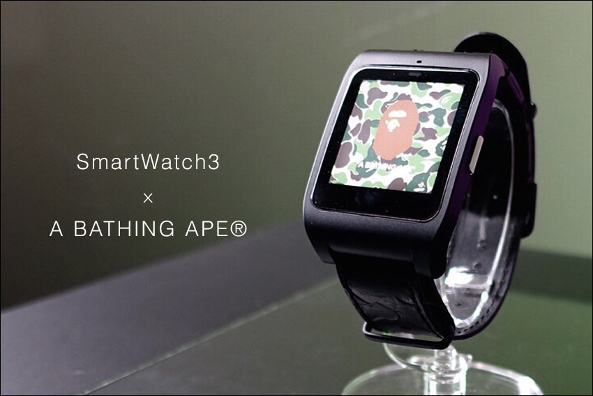 SmartWatch3 x A BATHING APE? | bape.com