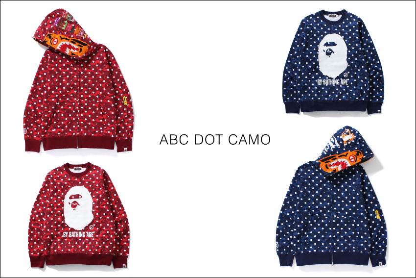 ABC DOT CAMO bape