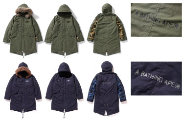 bape 初期モッズコート COLOR CAMO MODS COAT | bape.com