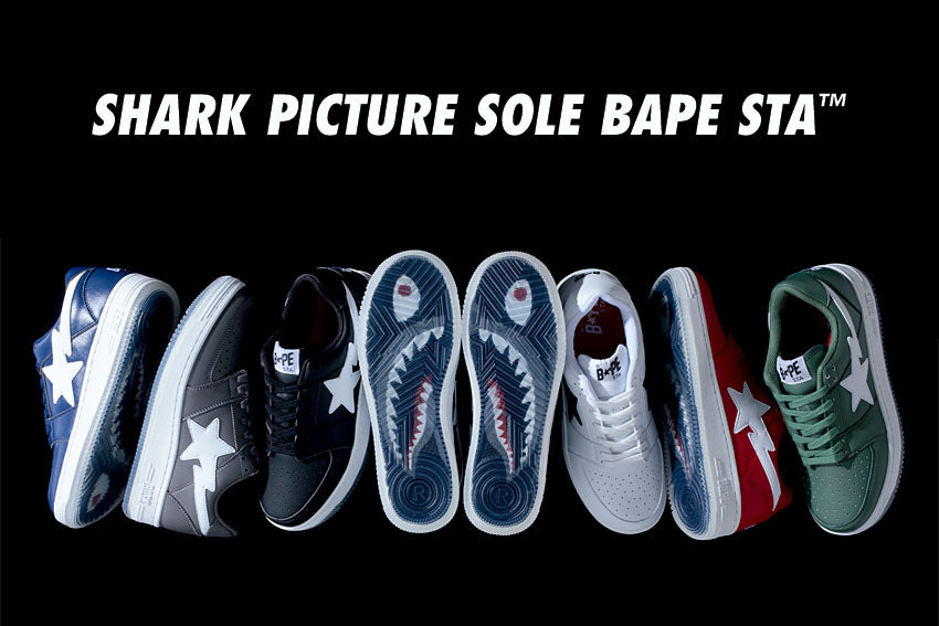 SHARK PICTURE SOLE BAPE STA™ | bape.com