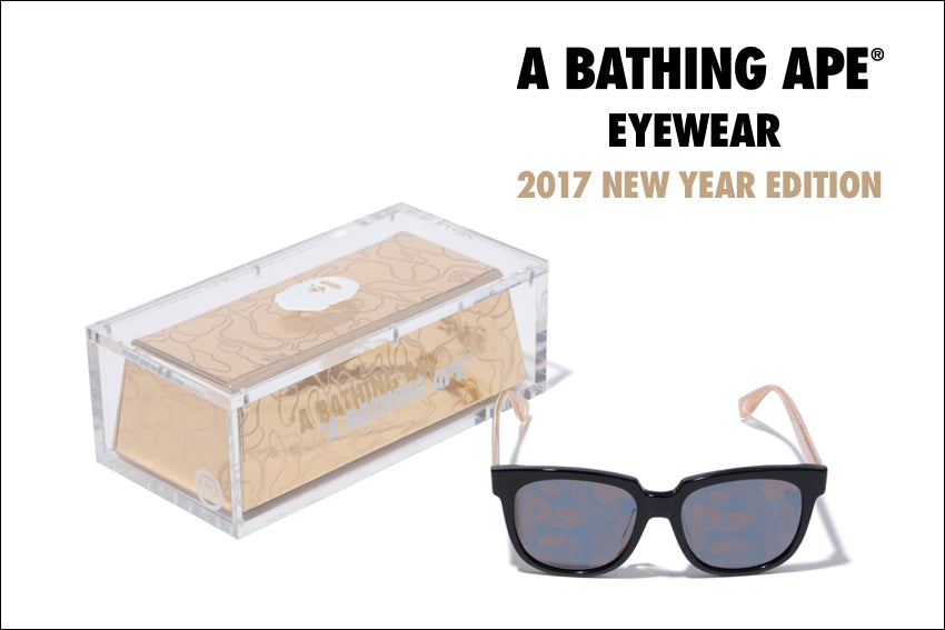 A BATHING APE® EYEWEAR 2017 NEW YEAR EDITION | bape.com