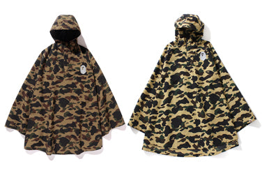 1ST CAMO PONCHO | bape.com