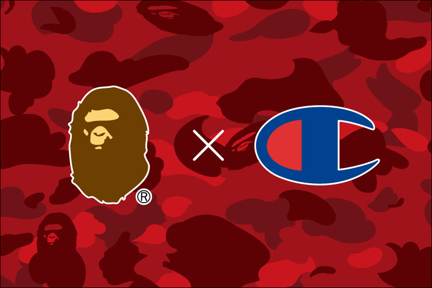 A BATHING APE® x Champion | bape.com A BATHING APE® x Champion | bape.com