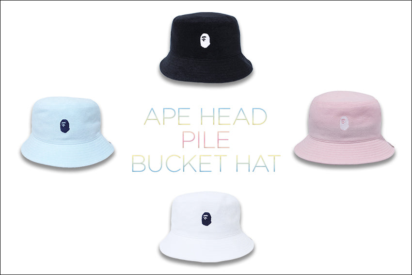 Bape バケットハット APE HEAD PILE BUCKET HAT | bape.com