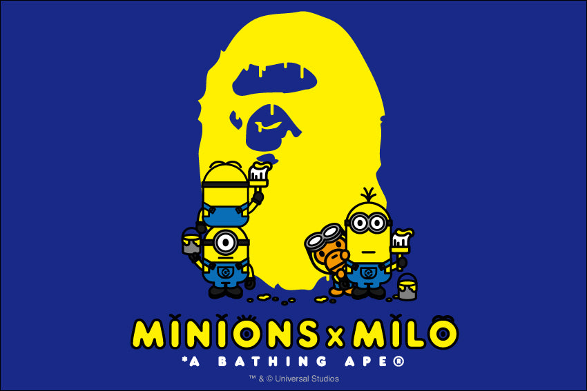 A BATHING APE BAPE×MINIONSニット帽 A BATHING APE BAPE×MINIONSニット帽 帽子