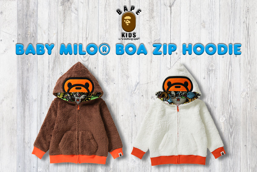 BABY MILO® BOA ZIP HOODIE | bape.com