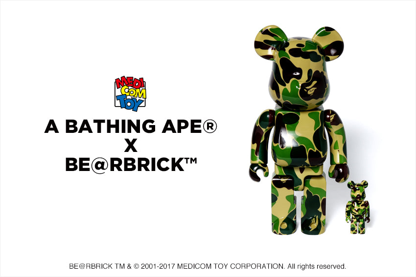 A BATHING APE® ｘ BE@RBRICK | bape.com