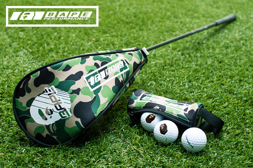 A BATHING APE ゴルフ スポーツウェア 上下セット M A BATHING APE ゴルフスポーツウェア 上下セット M