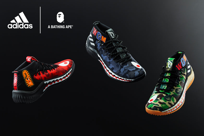 Adidas x bape on sale lillard