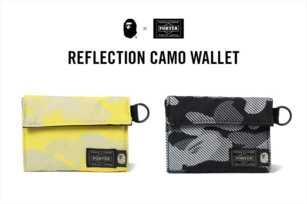 PORTER REFLECTION CAMO WALLET | bape.com