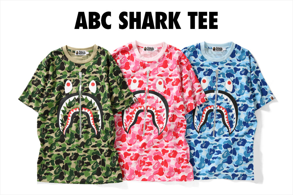 ABC SHARK TEE | bape.com