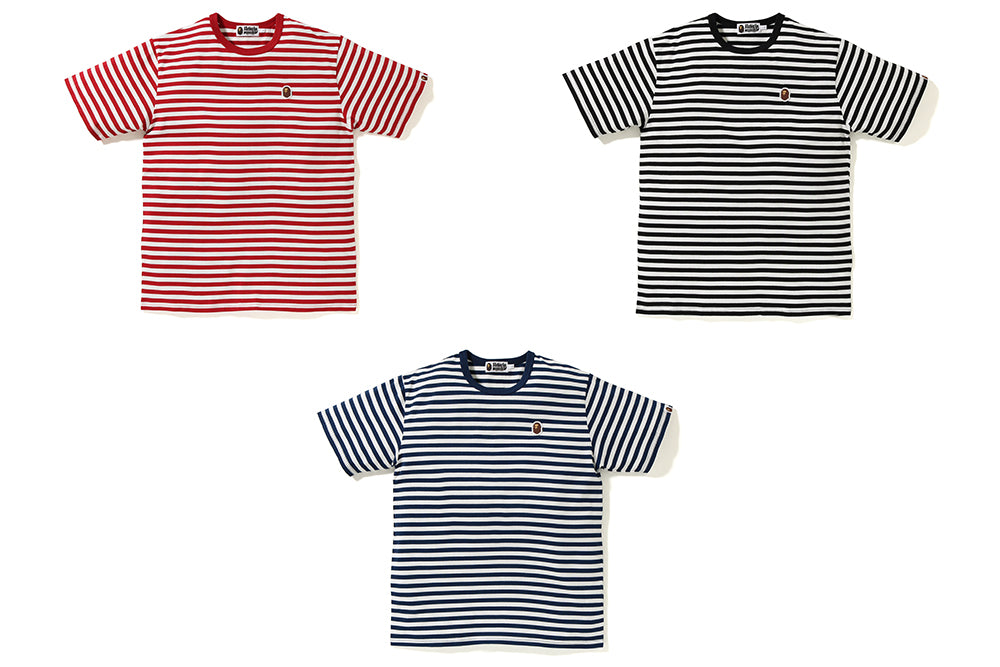 APE HEAD ONE POINT HOOP ロングスリーブTシャツ SILICON APE HEAD ONE POINT HOOP TEE | bape.com