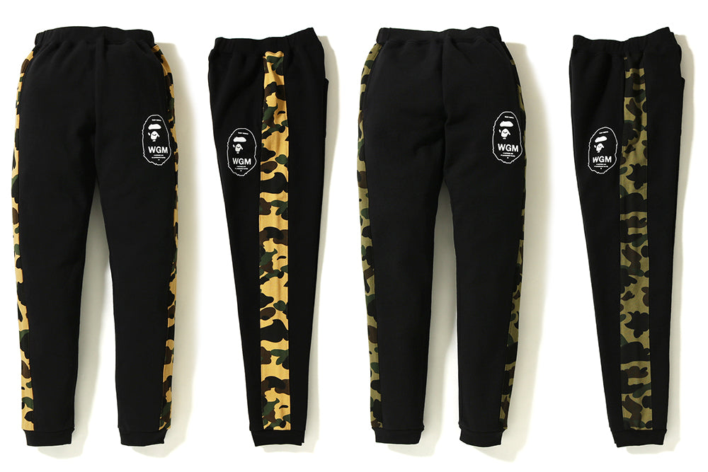 1ST CAMO LINE SLIM SWEAT PANTS | bape.com