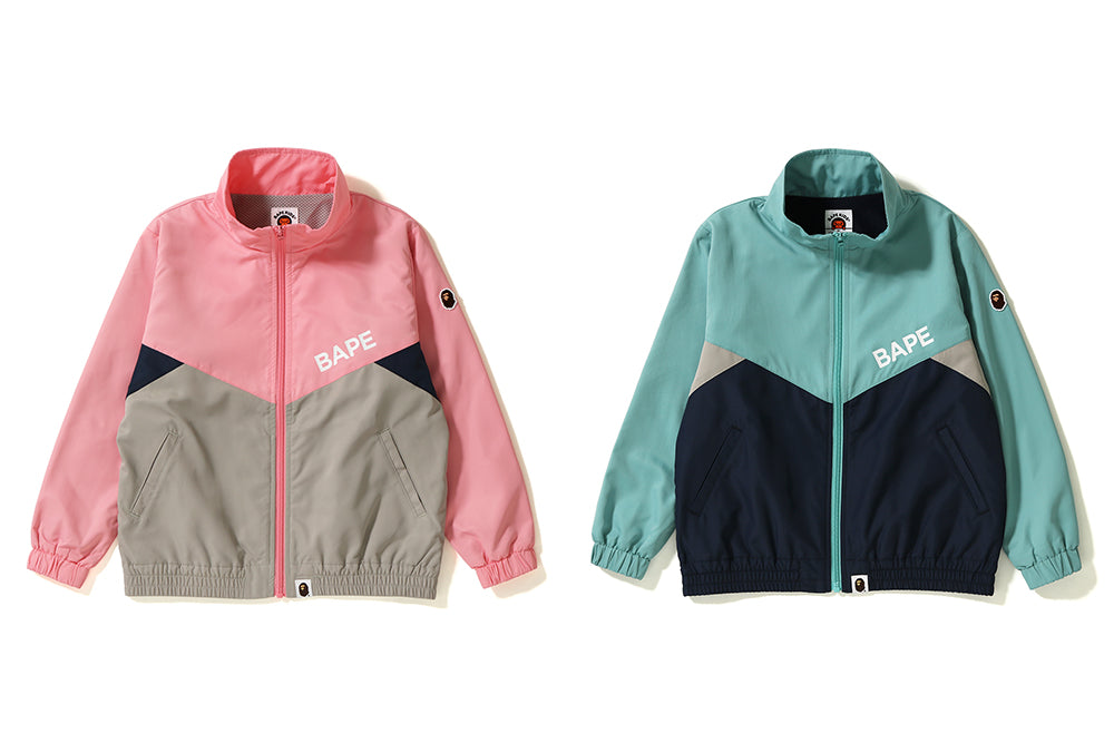 COLOR BLOCK BAPE® JACKET | bape.com