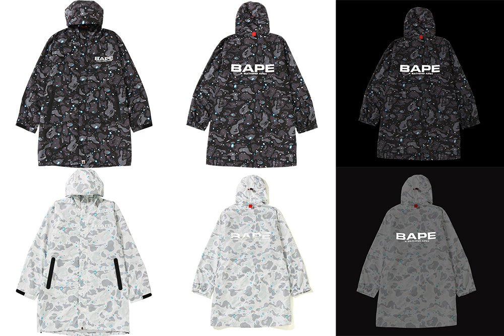 SPACE CAMO LONG HOODIE JACKET | bape.com