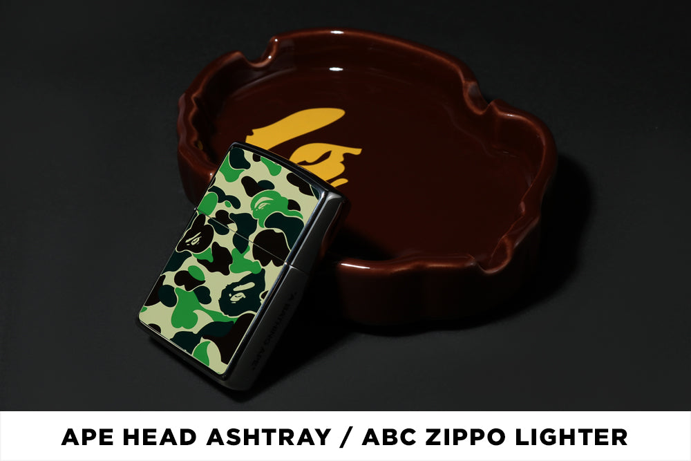 APE HEAD ASHTRAY / ABC ZIPPO LIGHTER | bape.com