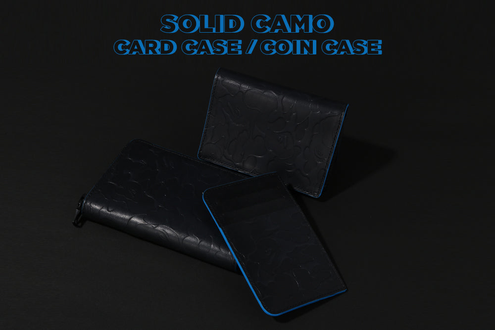 SOLID CAMO BUSINESS CARD CASE / CARD CASE / COIN CASE | bape.com