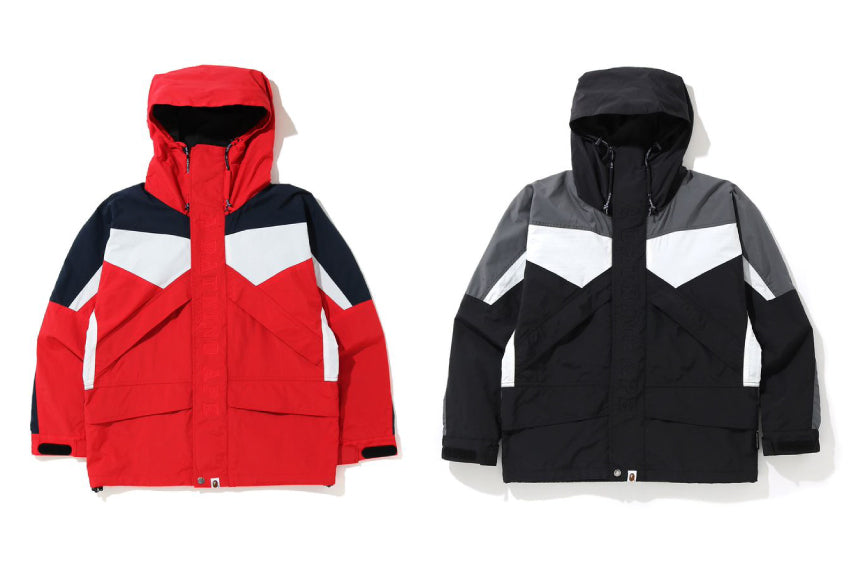 COLOR BLOCK CLASSIC SNOWBOARD JACKET | bape.com