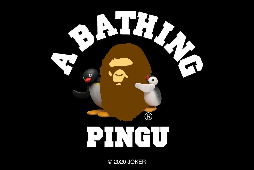 A BATHING APE PINGU bape