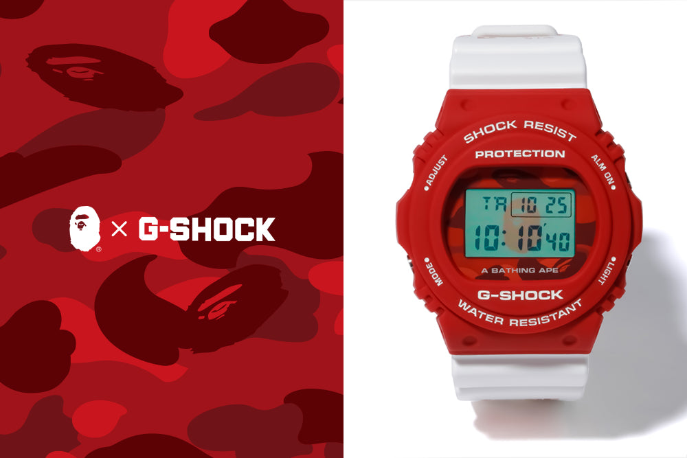 A BATHING APE G–SHOCK DW5750腕時計(デジタル) - sea.org.sz