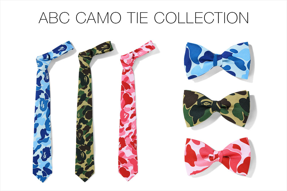 ABC CAMO TIE COLLECTION | bape.com