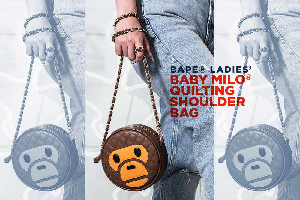 BABY MILO® QUILTING SHOULDER BAG | bape.com