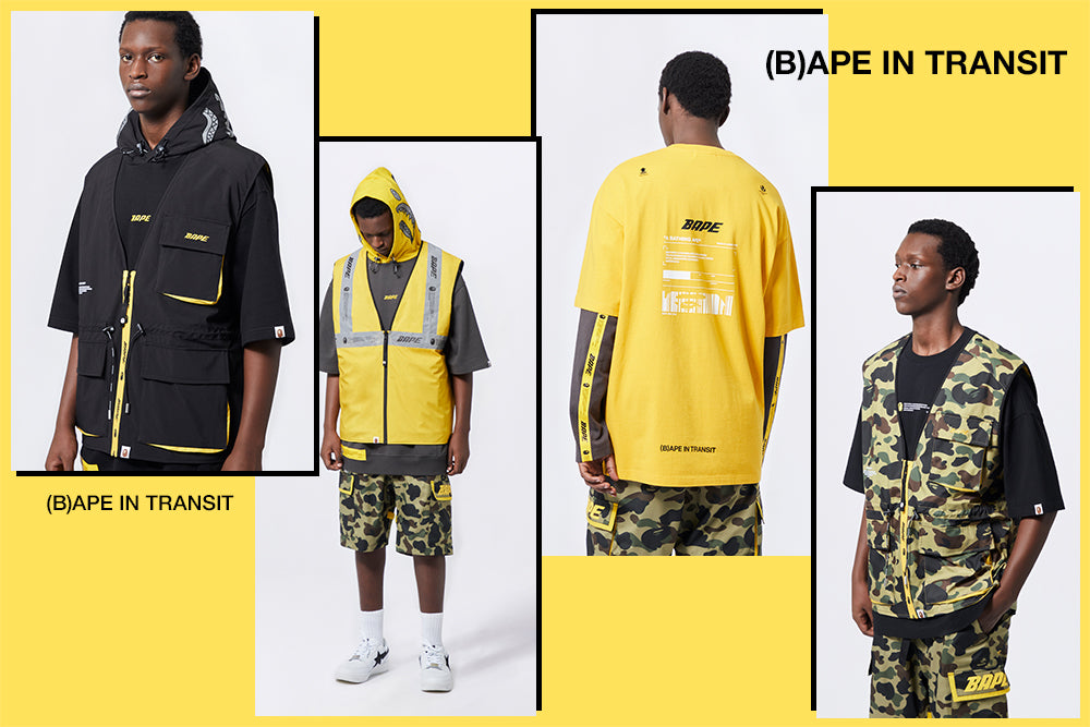 A BATHING APE® '(B)APE IN TRANSIT' COLLECTION | bape.com