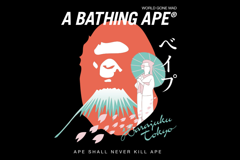 JAPAN SOUVENIR TEE | bape.com