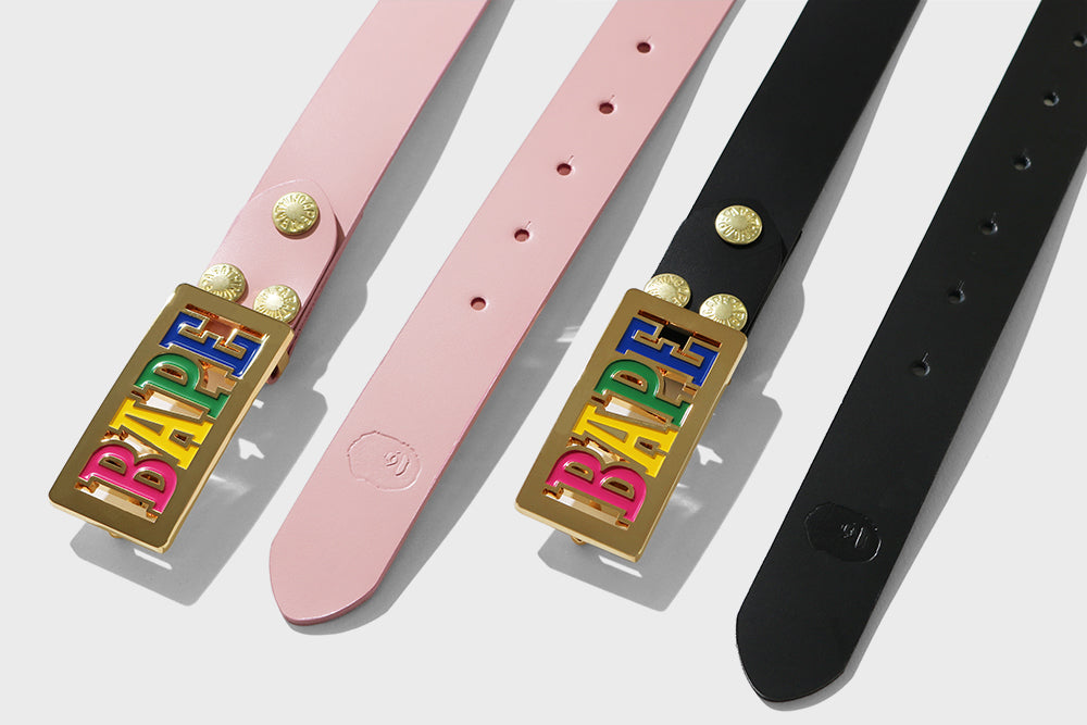 ホット商品 BAPE® LOGO BELT | bape.com 小物
