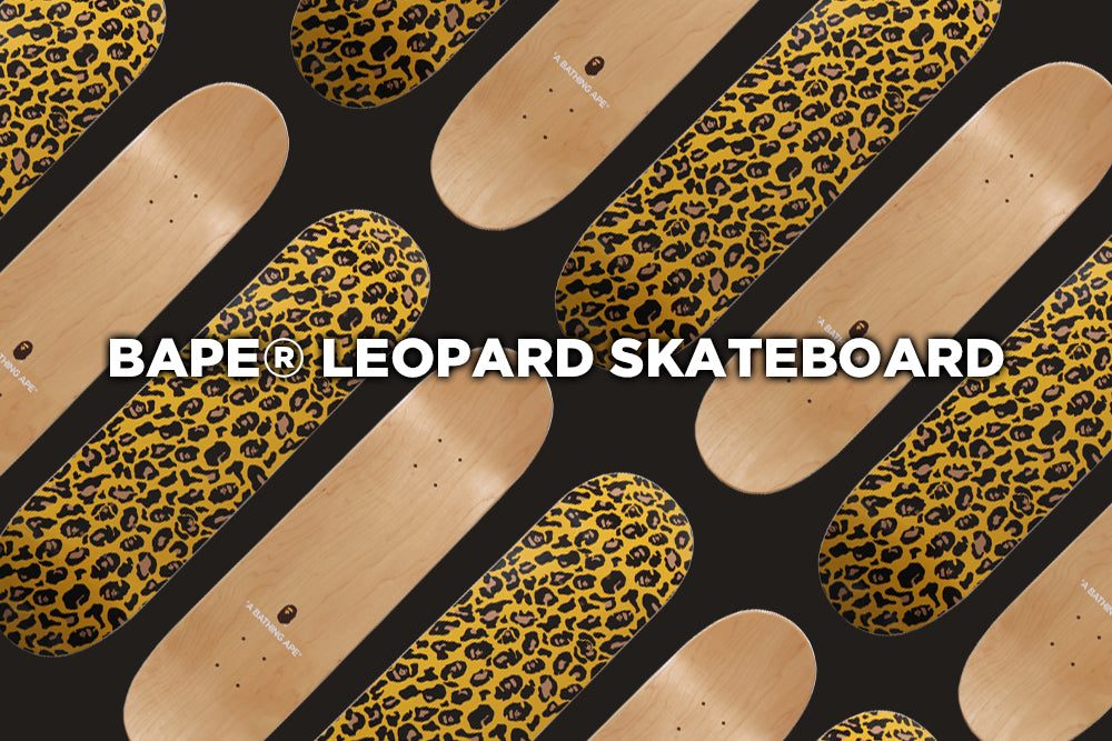 BAPE® LEOPARD SKATEBOARD | bape.com