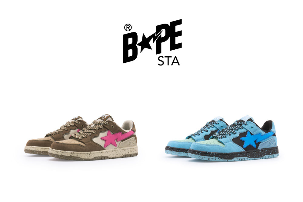 アウトドアからインスピレーションを得たBAPE® SK8 STAが登場