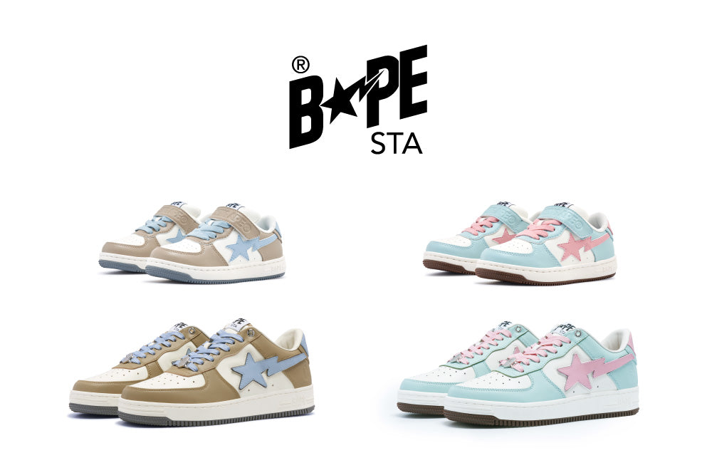新品 BAPE STA  白カモフラージュ 子供用 13cm ゴム紐仕様 BAPE STA #2 | bape.com