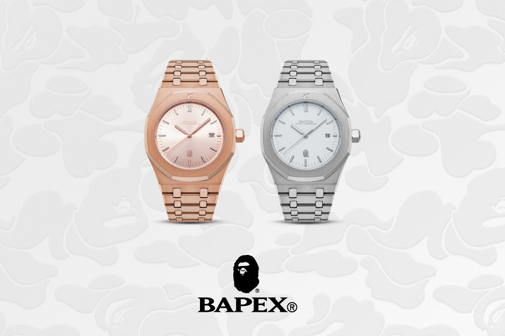 TYPE 9 BAPEX®から新色ローズゴールドとシルバーが登場 | bape.com
