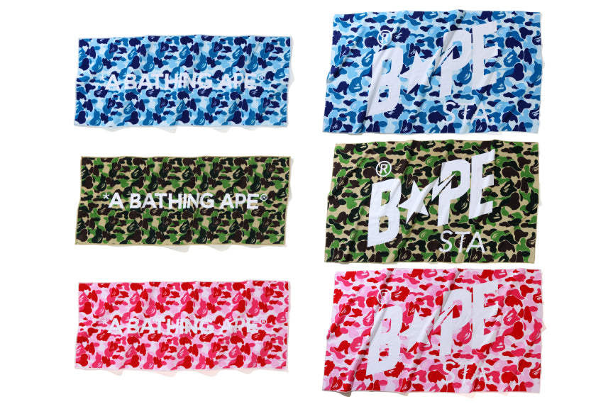 ABC CAMO SPORT TOWEL bape