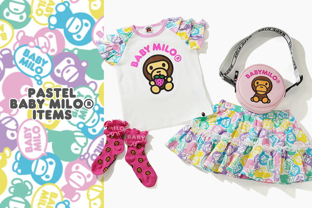 PASTEL BABY MILO® ITEMS | bape.com