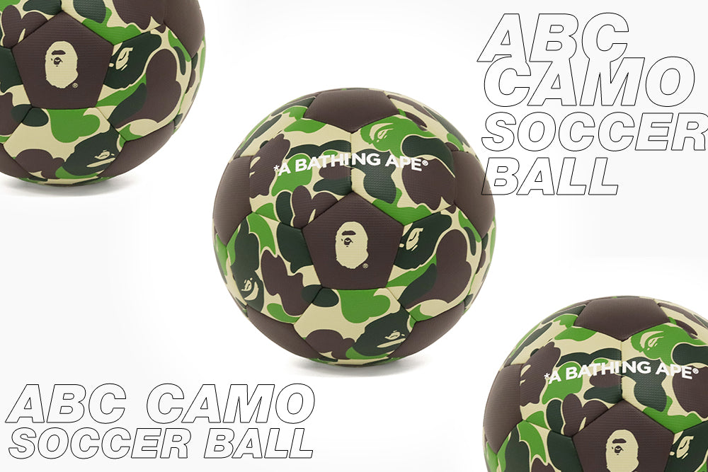 ABC CAMO SOCCER BALL | bape.com