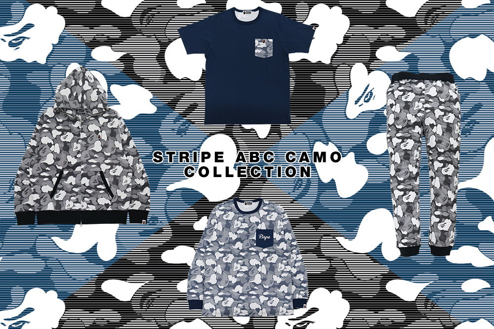 STRIPE ABC CAMO COLLECTION | bape.com