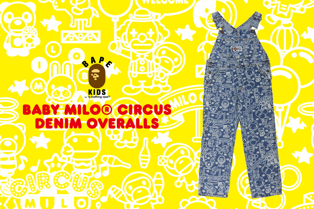 BABY MILO® CIRCUS OVERALL | bape.com