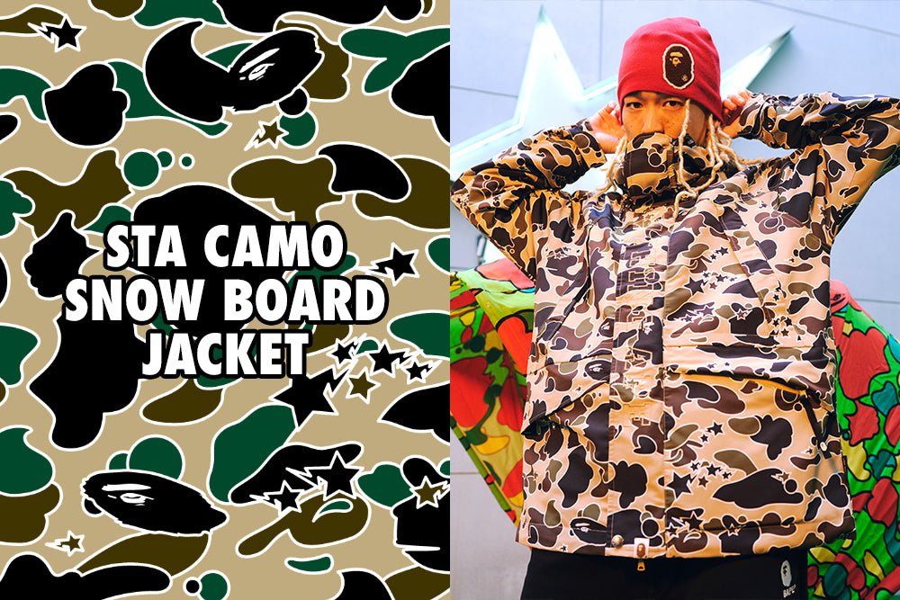 STA CAMO SNOWBOARD JACKET | bape.com