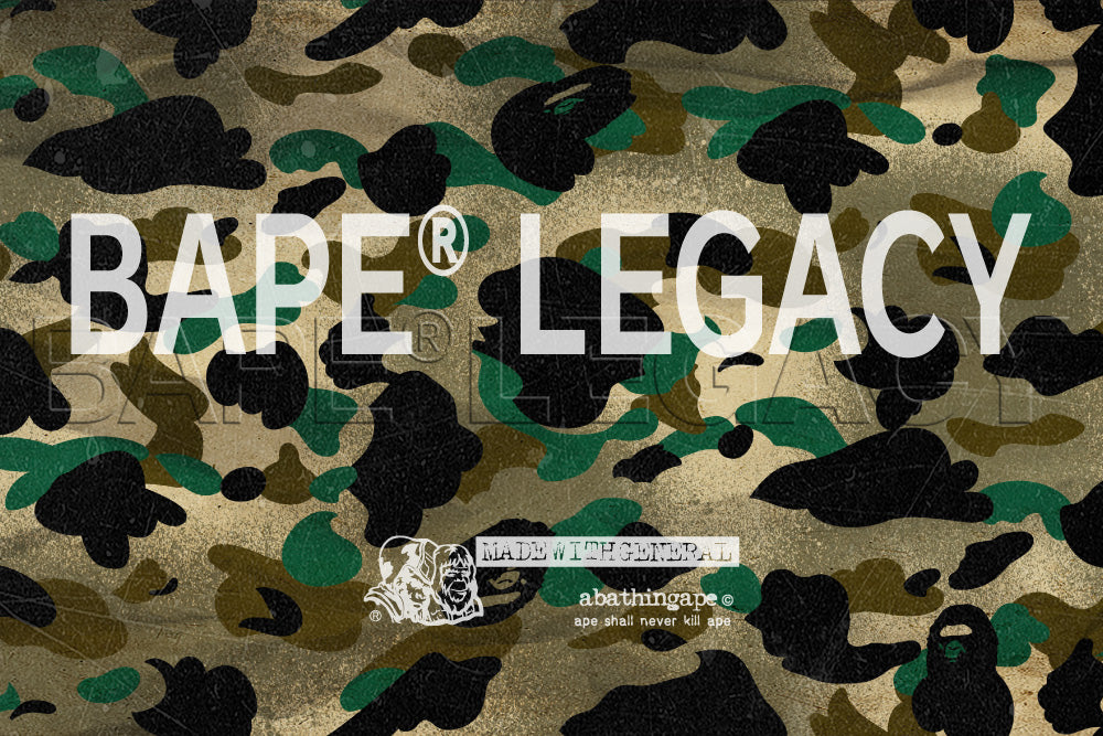 希少‼️1st CAMO柄★A BATHING APE エイプ BAPEマフラー GORE-TEX WIND STOPPER 1ST CAMO POCKET FLEECE SCARF（マフラー