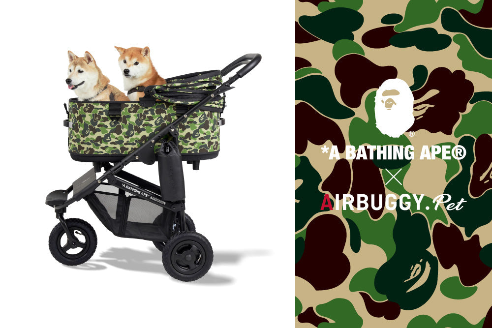 BAPE®︎とAIRBUGGY FOR PETがコラボしたペットカートが登場 。 | bape.com