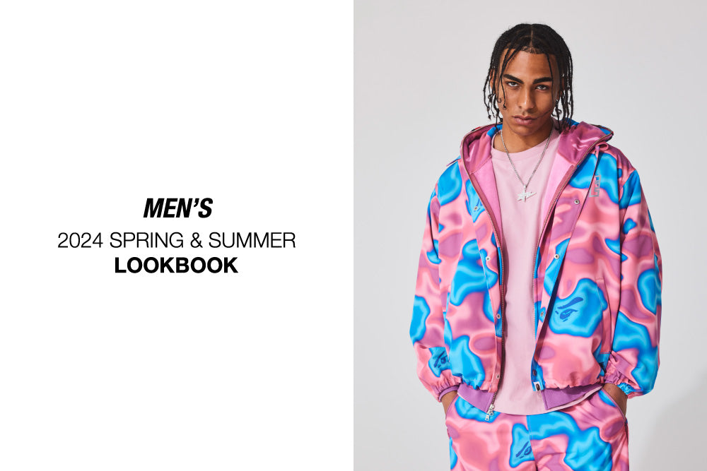 A BATHING APE® 2024 SPRING / SUMMER SEASON MENS LOOKBOOK