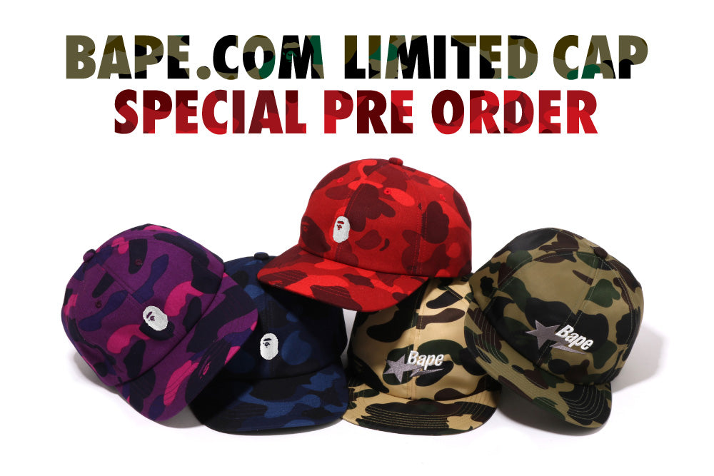 BAPESTA logo Swarovski trucker hat cap BAPE star Yellow A