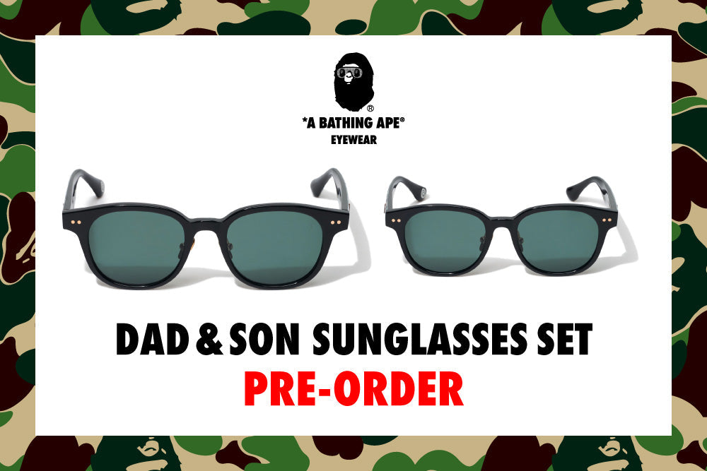 BAPE MOTHER  DAUGHTER SUNGLASSES 親子サングラス A BATHING APE®︎ 25S/S EYEWEAR COLLECTION | bape.com